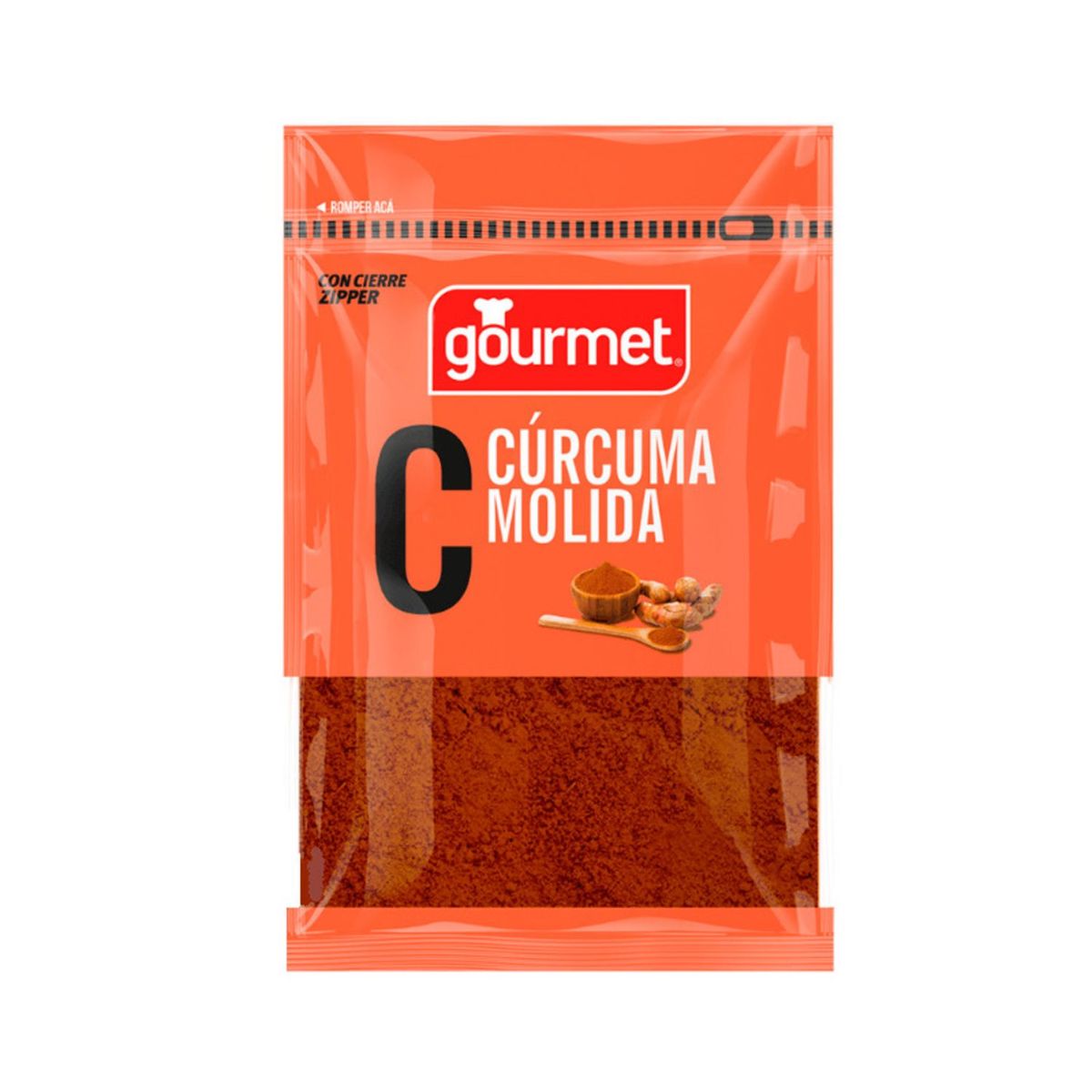 GOURMET - Condimento Cúrcuma Molida Gourmet 100 g