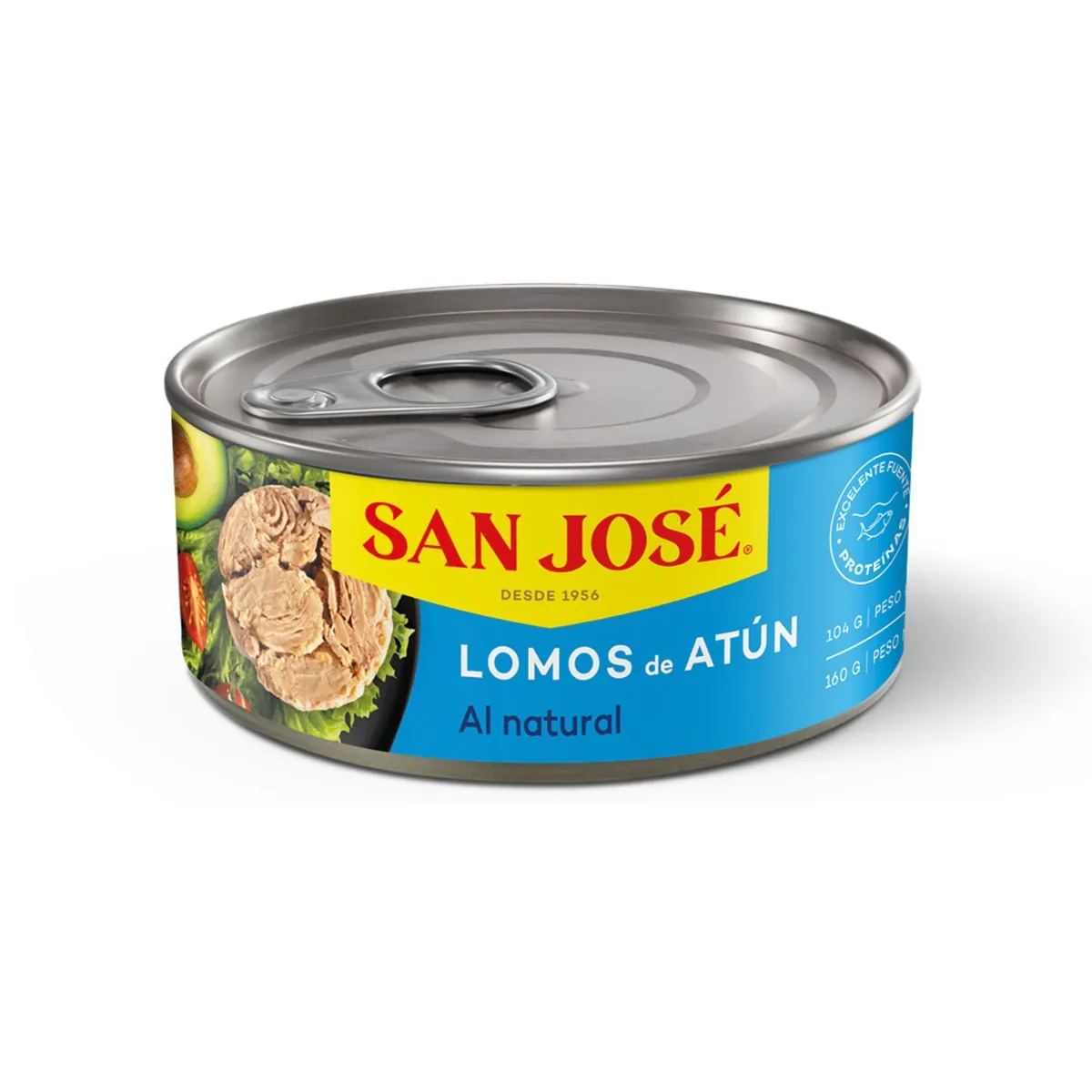 SAN JOSE - Conserva Lomos de Atún al Natural San Jose 160 g