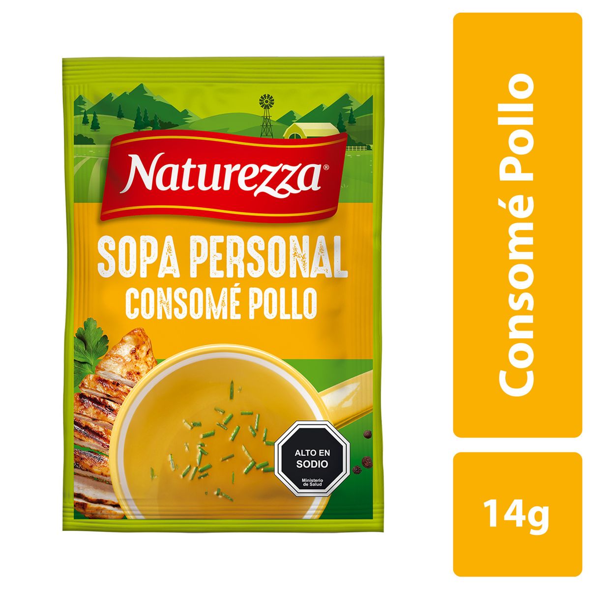 NATUREZZA - Sopa de Consomé Pollo Naturezza Personal