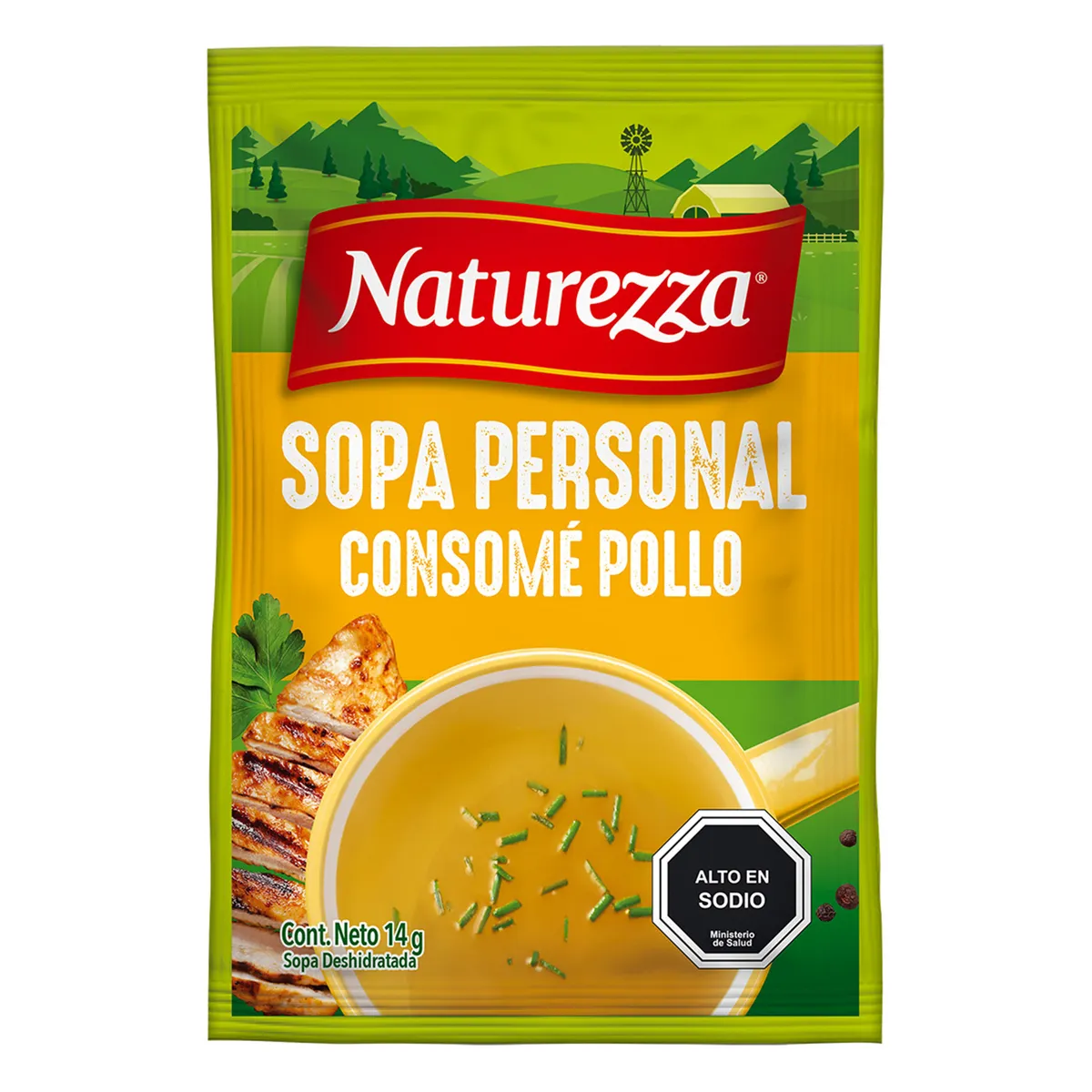 NATUREZZA - Sopa de Consomé Pollo Naturezza Personal