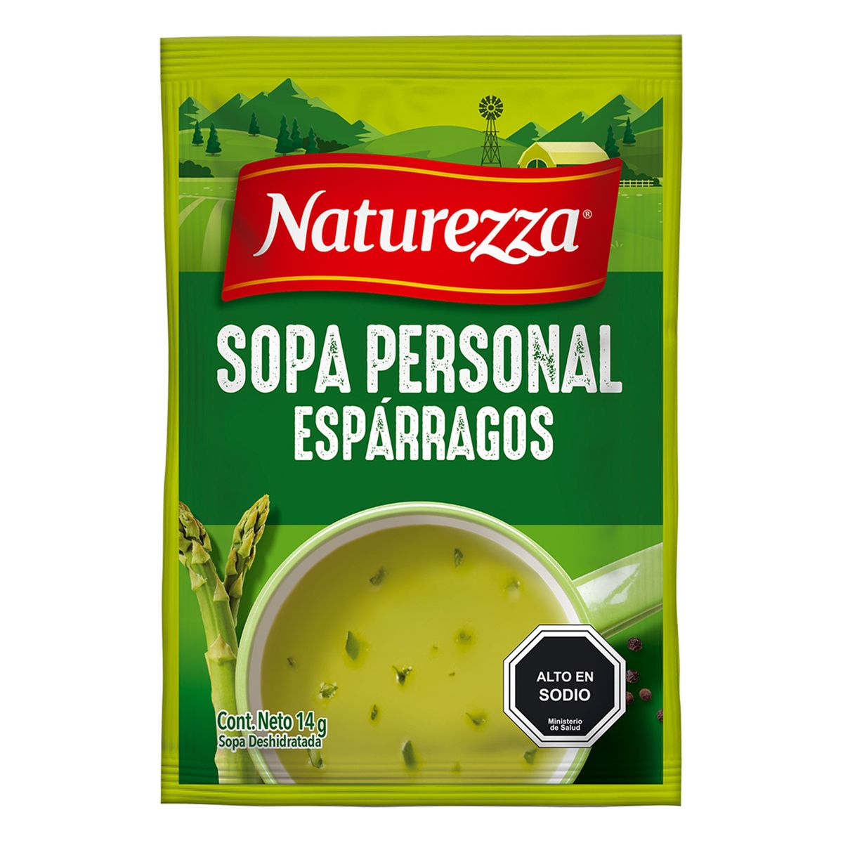 NATUREZZA - Sopa de Espárragos Naturezza Personal
