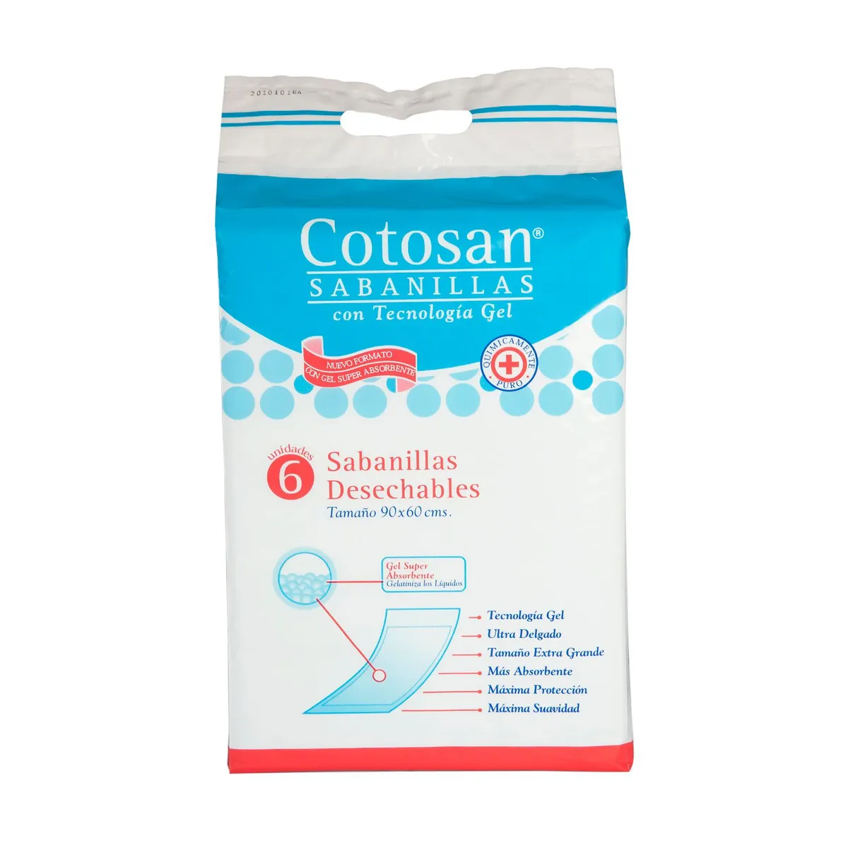 COTOSAN - Sabanillas Desechables Cotosan para Adulto 6 Un