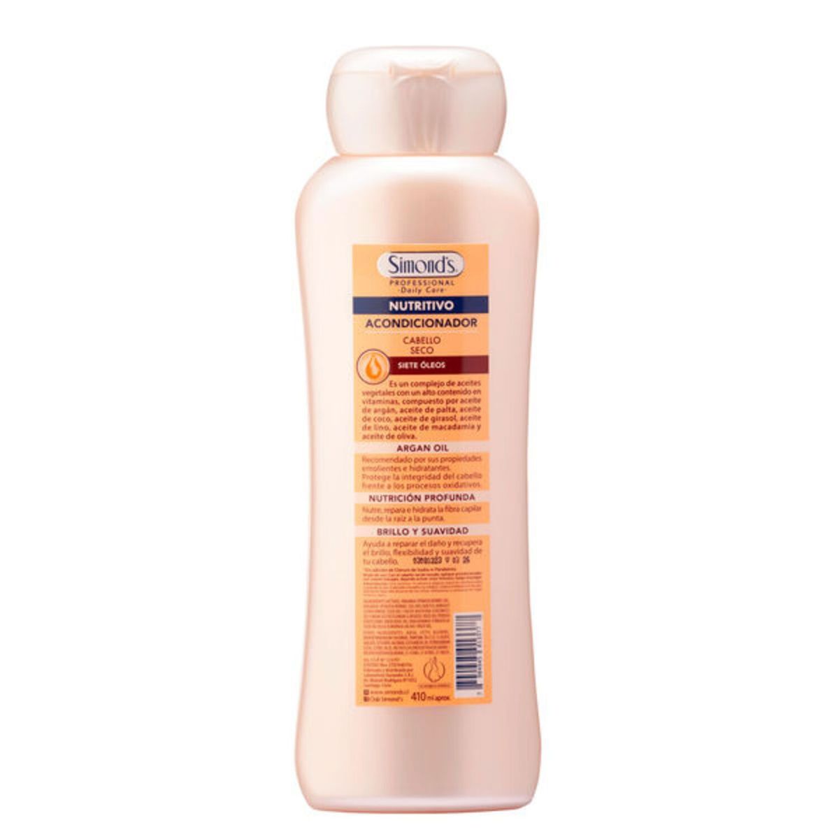 SIMONDS - Acondicionador Simond's Nutritivo con Aceite de Argán 410 ml