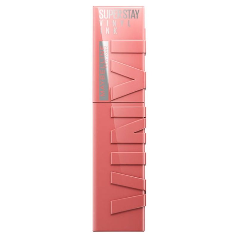 MAYBELLINE - Labial Maybelline Super Stay Vinyl Ink 100 Charmed 1 Un