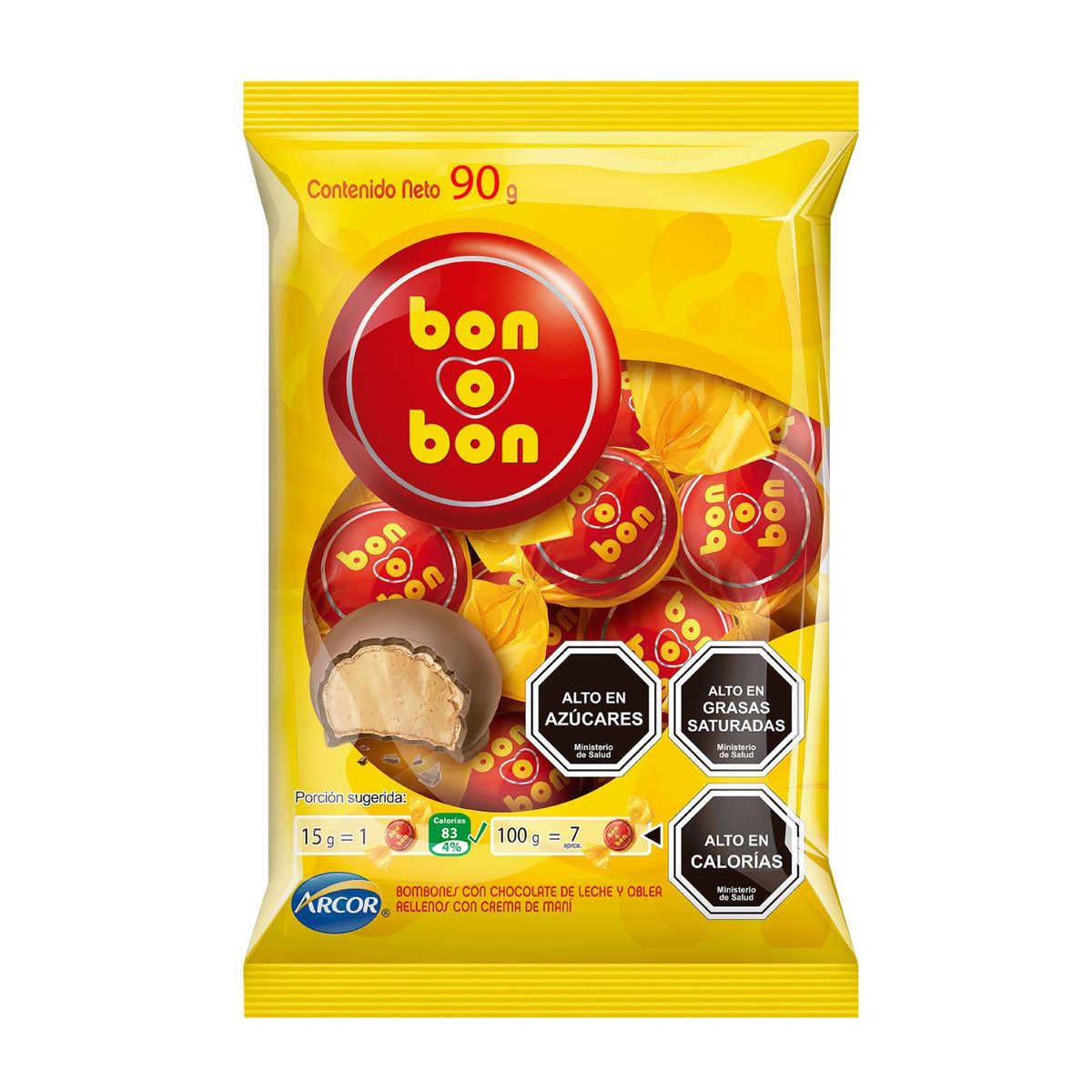 BON O BON - Bonbón de Chocolate Bon o Bon 90 g