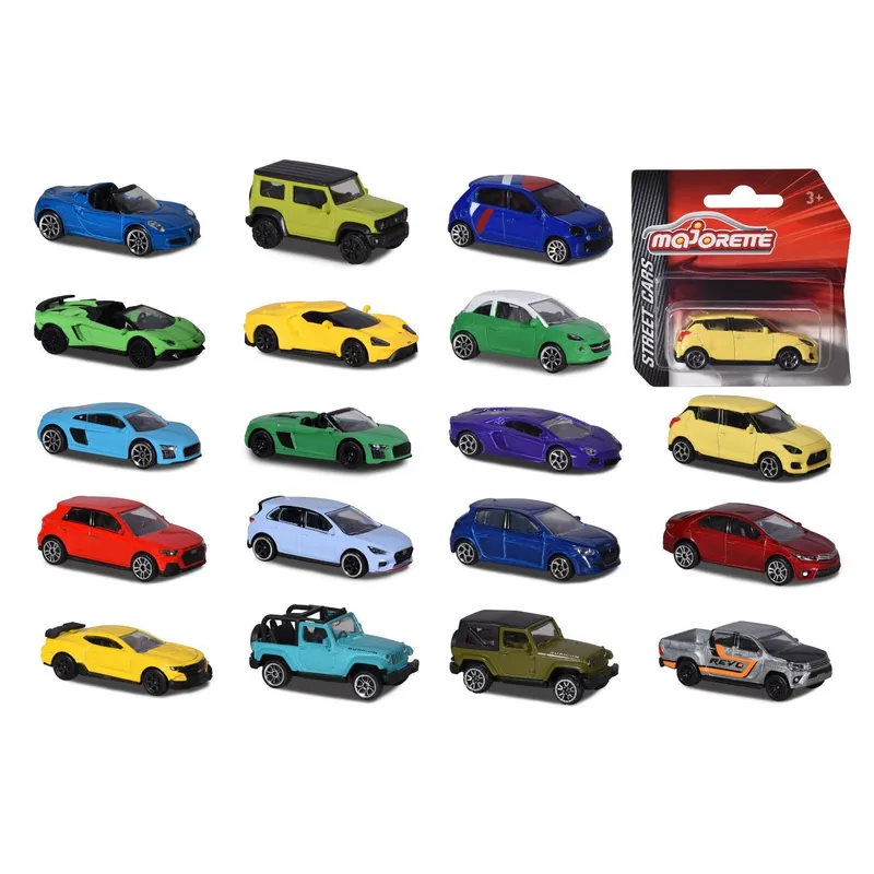 MAJORETTE - AUTO MAJORETTE BASICO STREET CARS SURT.