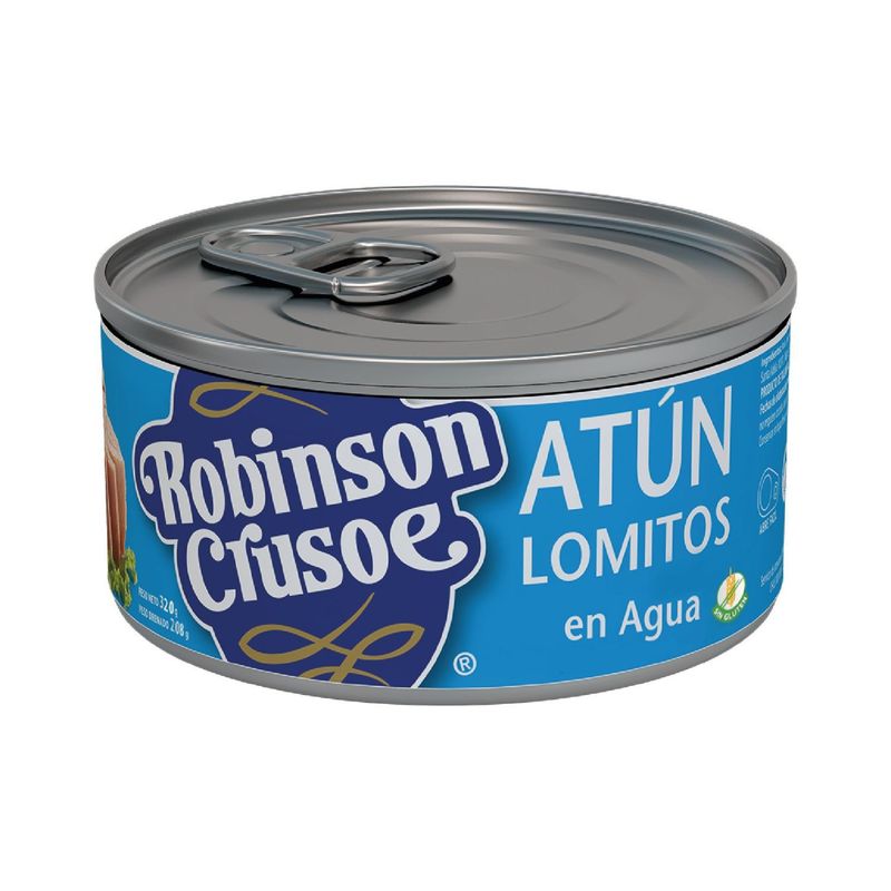 ROBINSON CRUSOE - Atún Lomitos en Agua Robinson Crusoe 320 g