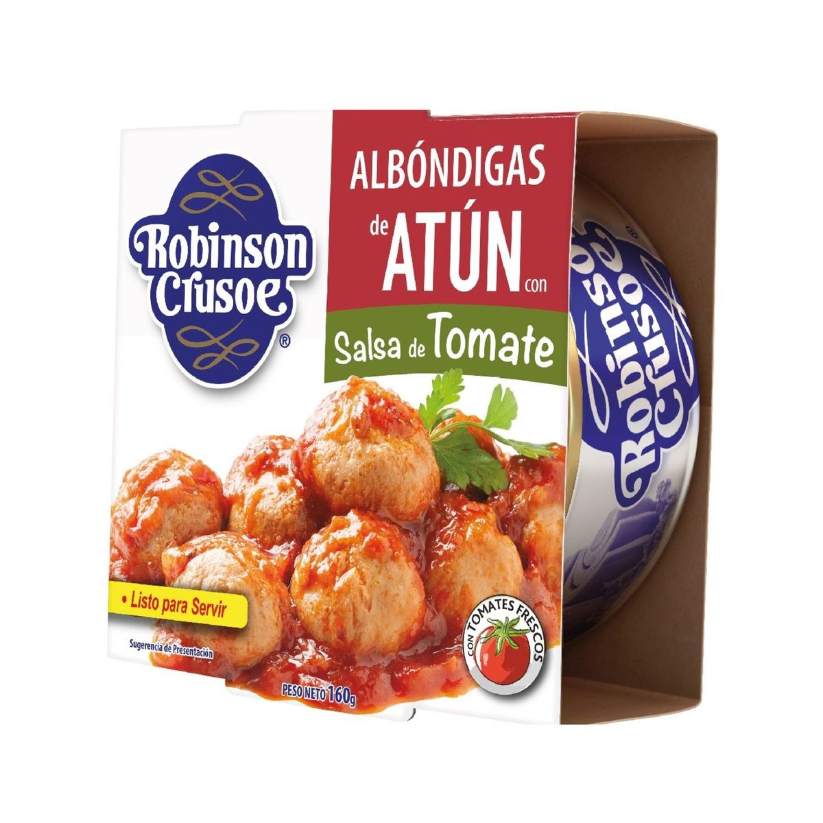 ROBINSON CRUSOE - Albóndigas de Atún en Salsa de Tomate Robinson Crusoe 160 g