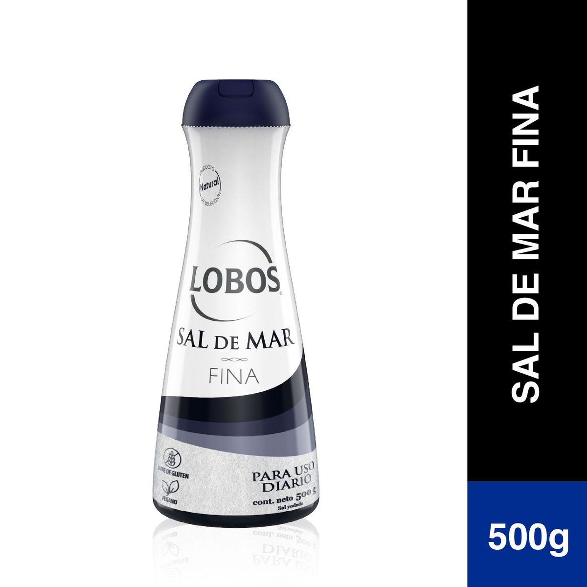 LOBOS - Sal de Mar Fina Lobos 500 g