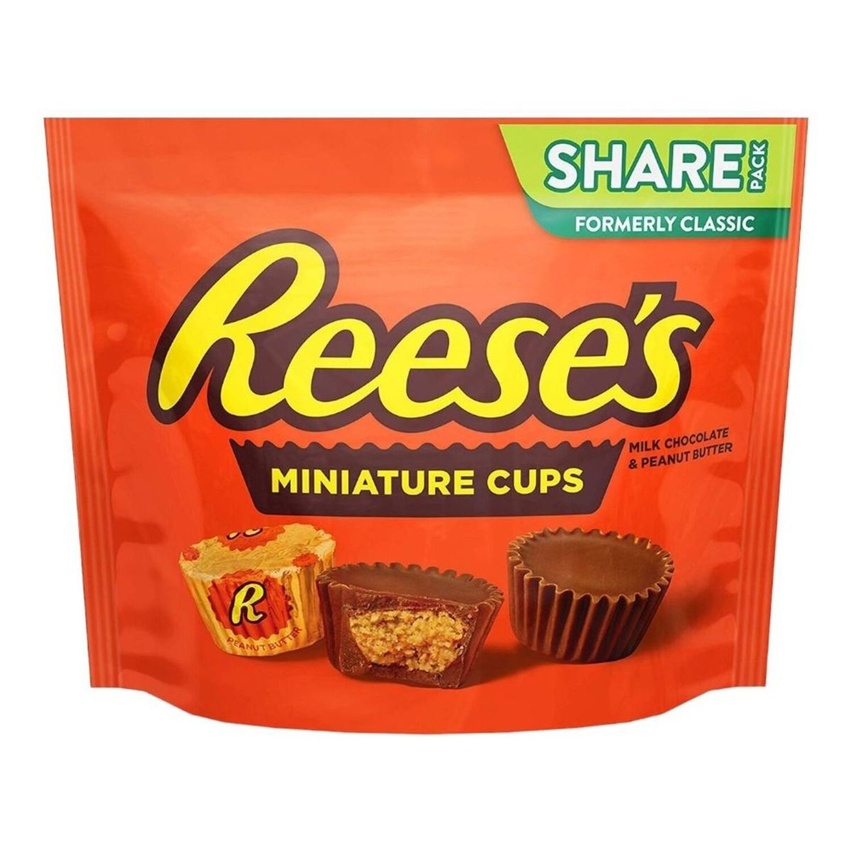HERSHEYS - MINI REESES CHOCOLATE HERSHEYS UND