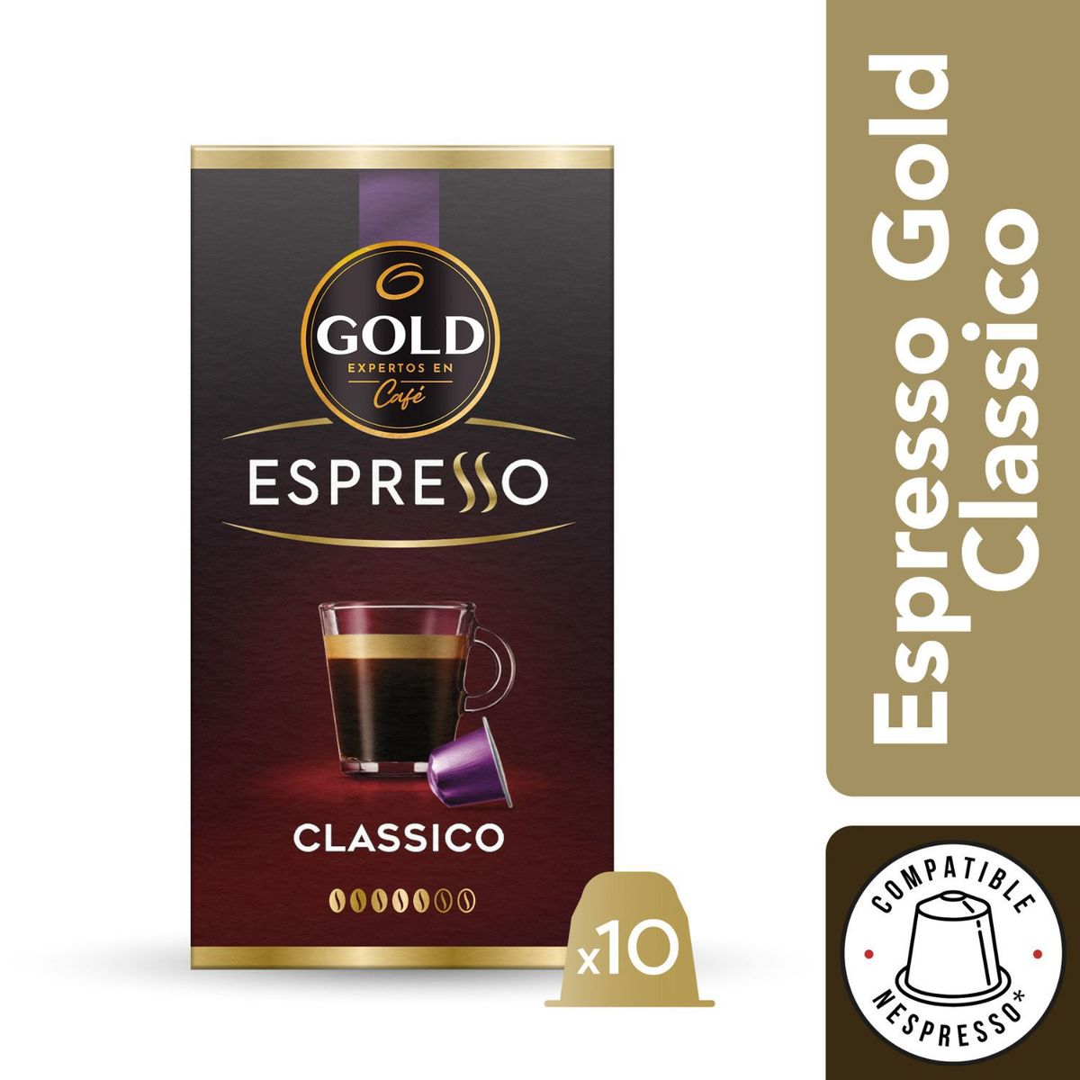 GOLD - Café Classico Cápsulas Gold 10 Un