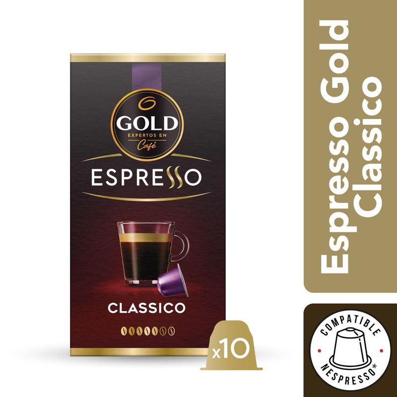 GOLD - CAFE CLASSICO CAPSULAS GOLD 10 UND