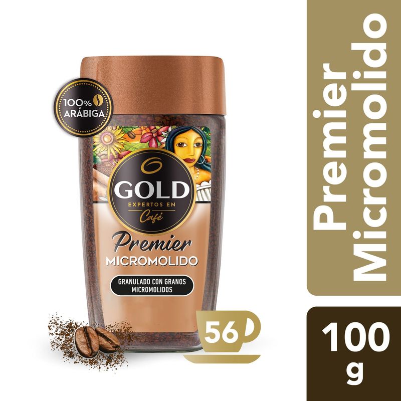 GOLD - CAFE MICROMOLIDO PREMIER GOLD 100 GR