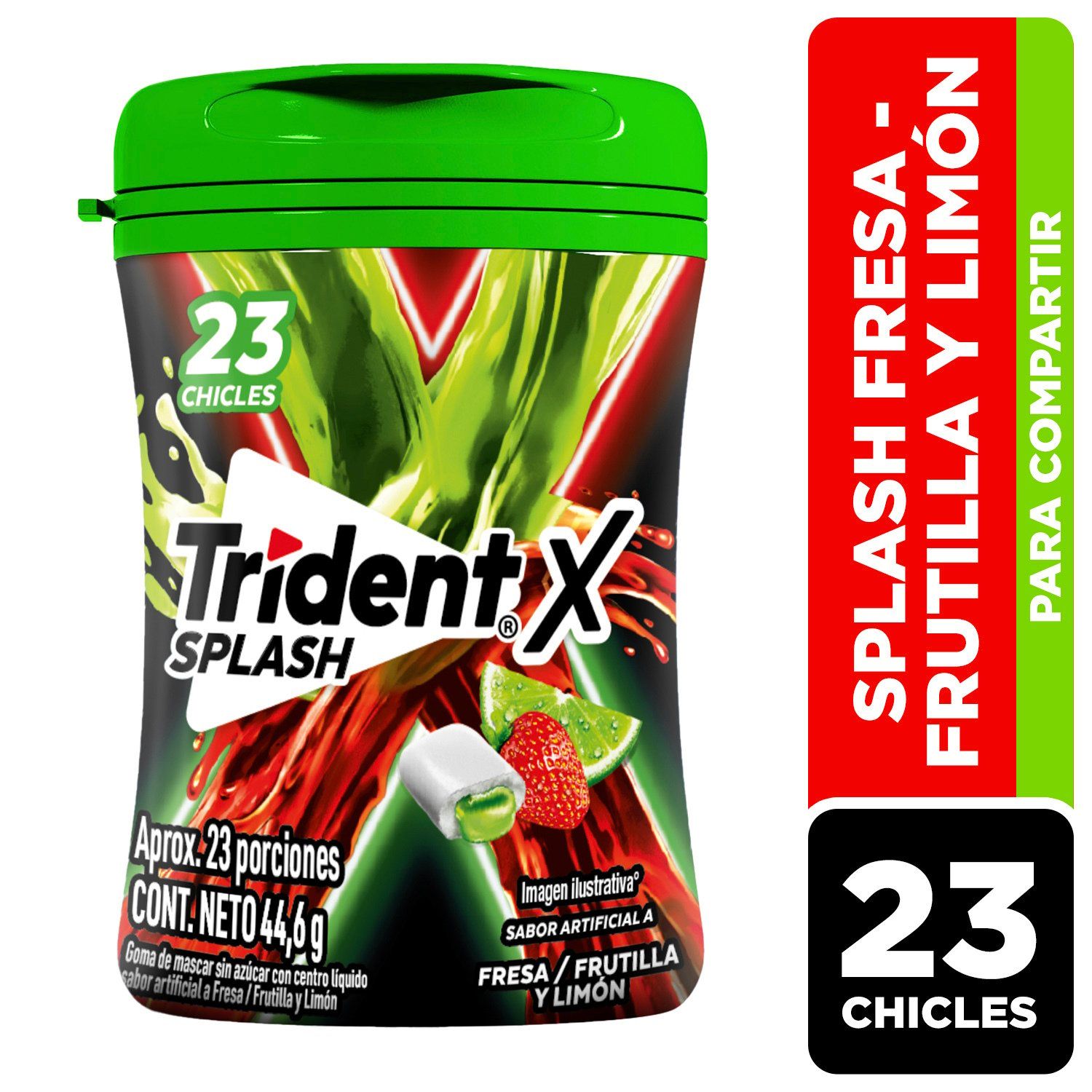 【廃盤】TRIDENT DVD＆ブックレット＆フォト Chicle Trident X Splash Frutilla Limón | Tottus Chile