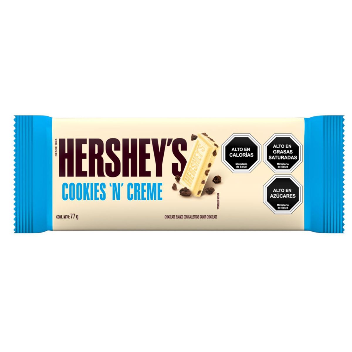 HERSHEYS - Chocolate Hersheys Cookies and Cream 77 g