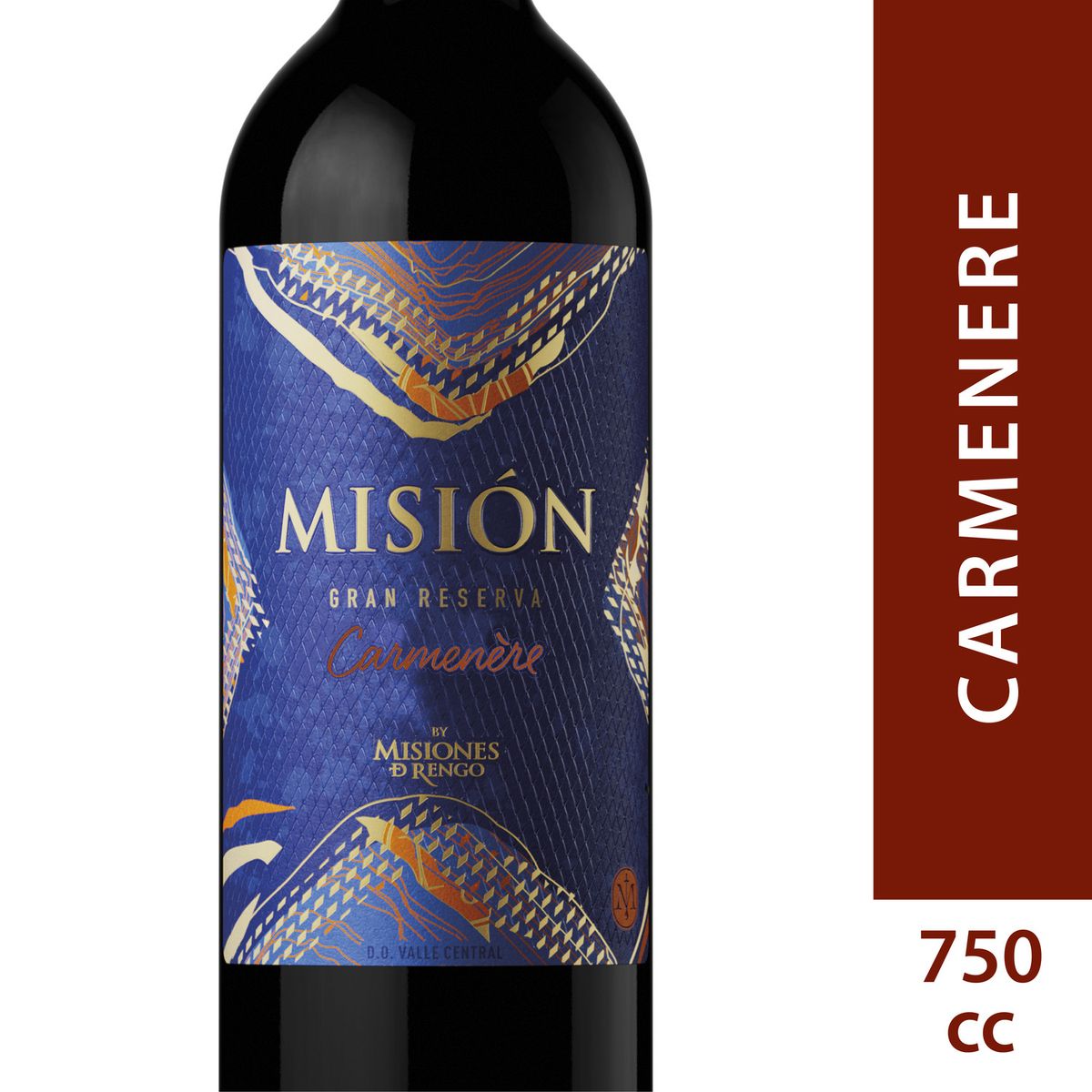 MISION BY MISIONES DE RENGO - VINO CARMENERE MISION CA 13.2G 0.75 LT
