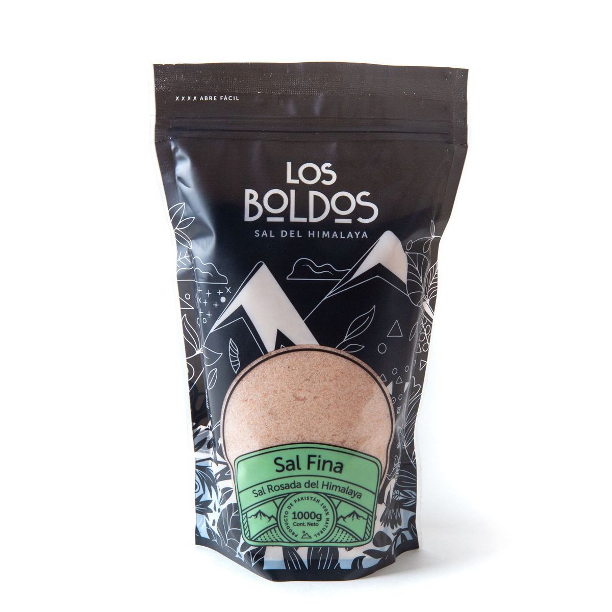 LOS BOLDOS - Sal Rosada del Himalaya Fina Los Boldos 1 Kg