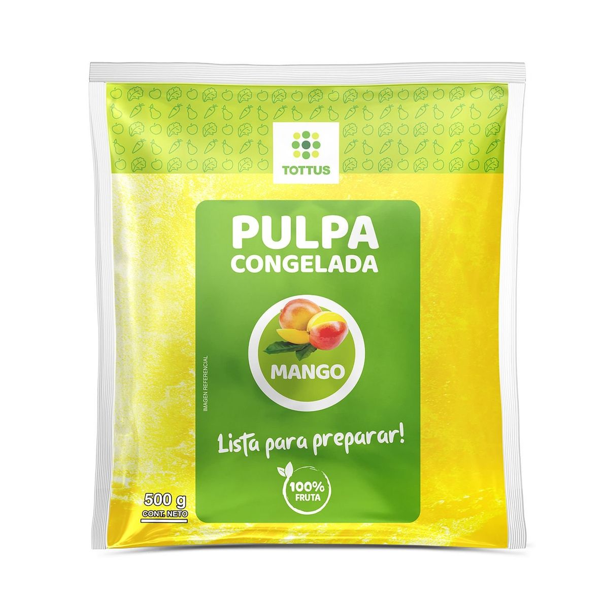 TOTTUS - Pulpa de Mango Congelada Tottus 500 g