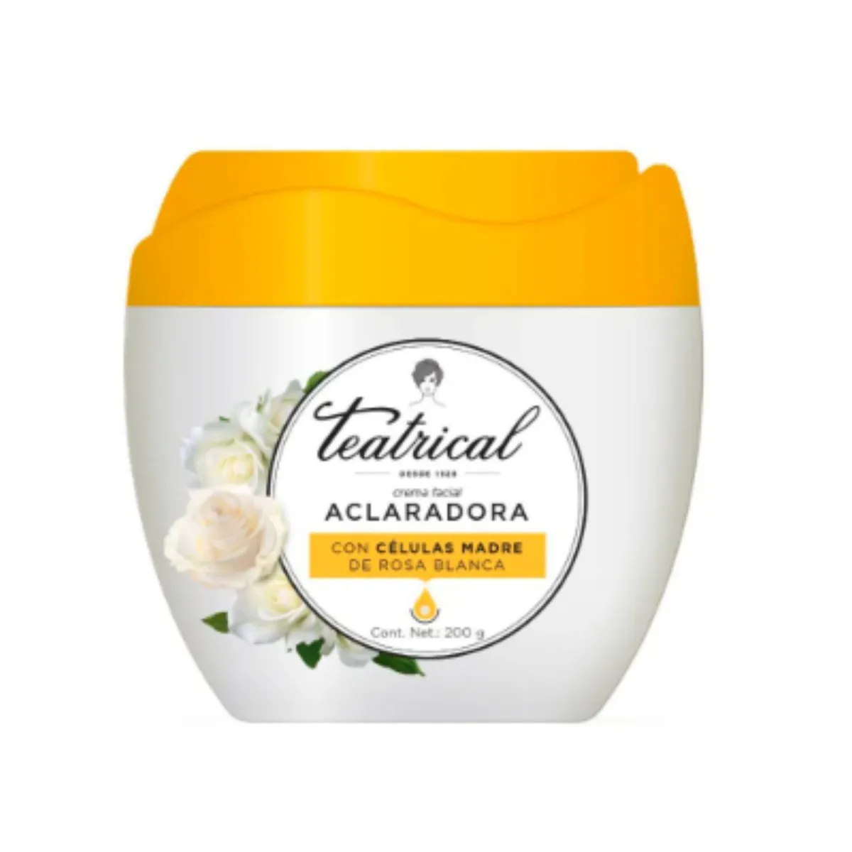 TEATRICAL - Crema Facial Aclarante Teatrical 200 g