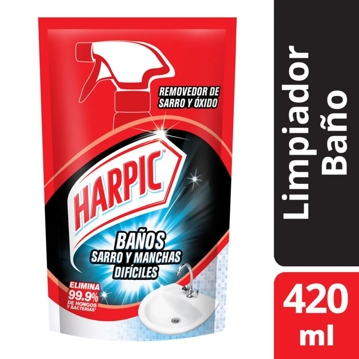 HARPIC - Limpiador para Baños Harpic 420 ml