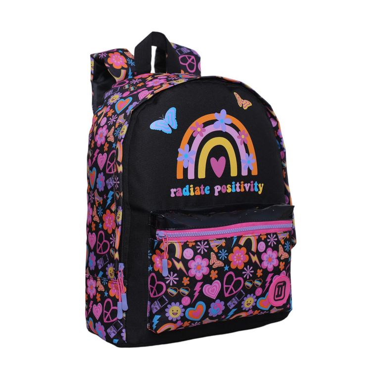 Mochila Jumble Rainbow Negra 2024