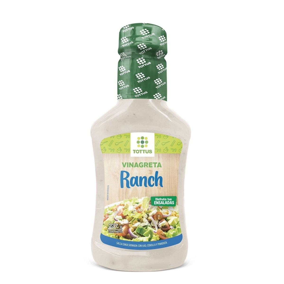 TOTTUS - Vinagreta Ranch Tottus 237 g