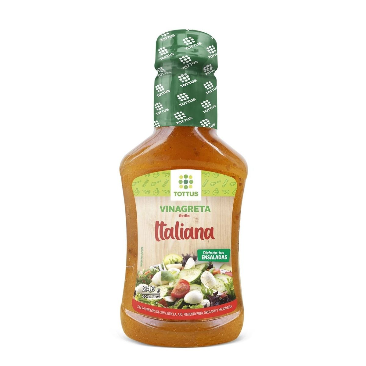 TOTTUS - Vinagreta Estilo Italiana Tottus 240 g