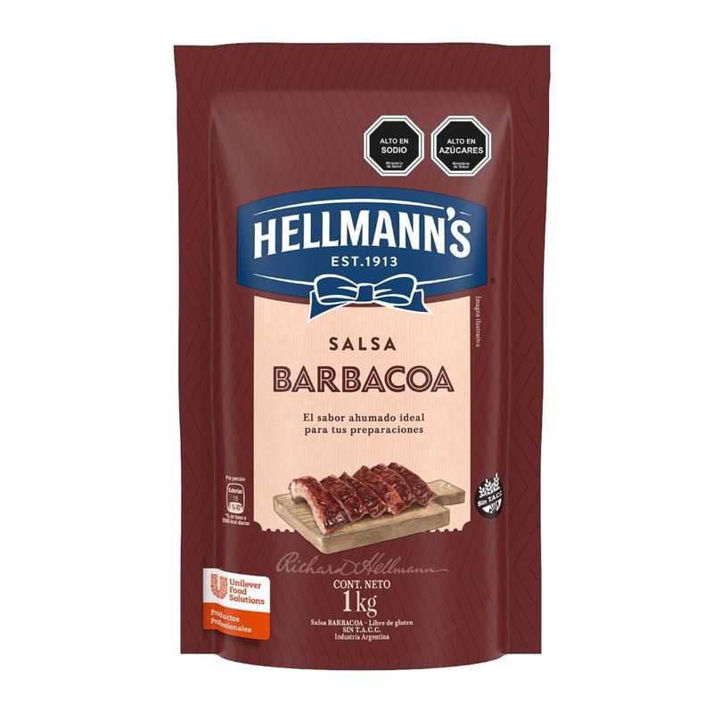 HELLMANN'S - SALSA BARBACOA HELLMANNS 1 KL