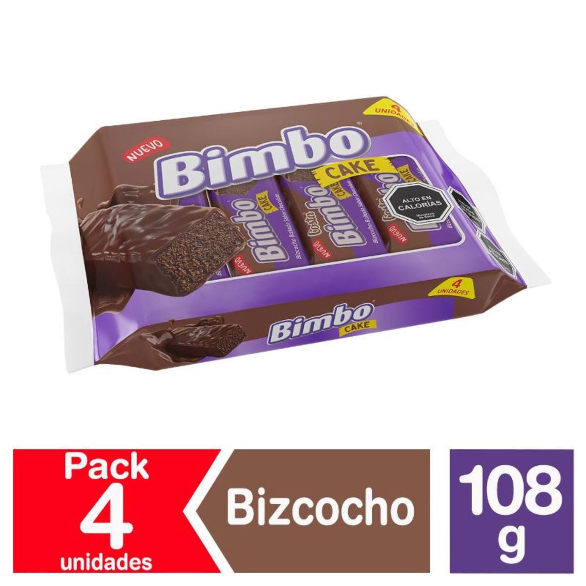 COSTA - Pack Bizcocho Bimbo Cake 108 g
