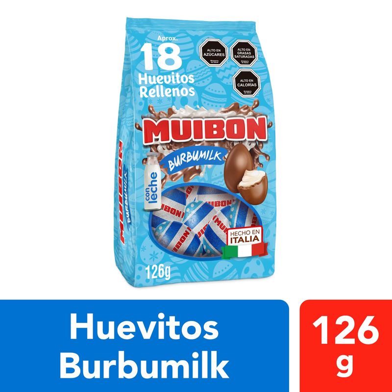 MUIBON - HUEVITO CHOCO BURBUMILK MUIBON 126G UND