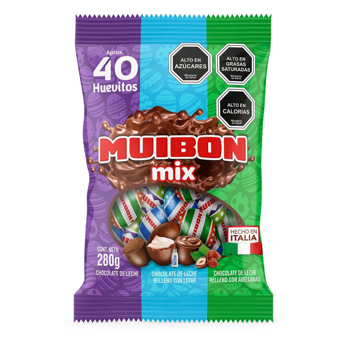 MUIBON - HUEVITO DE CHOCOLATE MIX MUIBON 280G UND