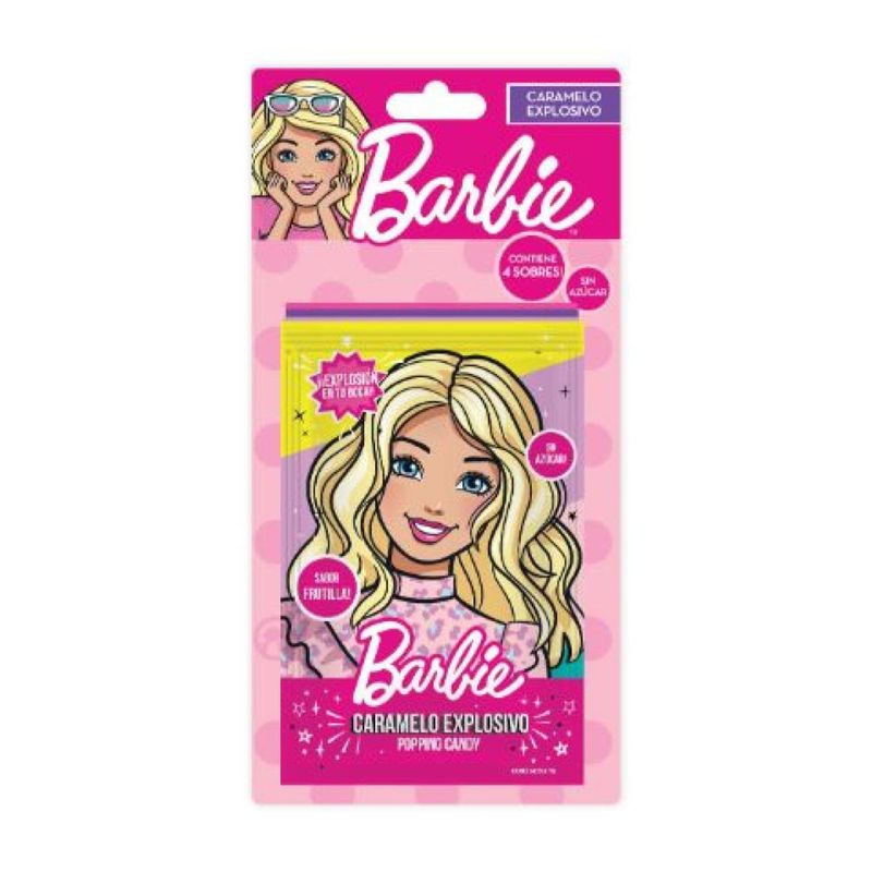 BARBIE - Caramelos Explosivos Barbie 28 g