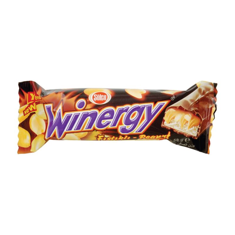 SOLEN - Turrón Maní y Chocolate Winergy Solen 58 g