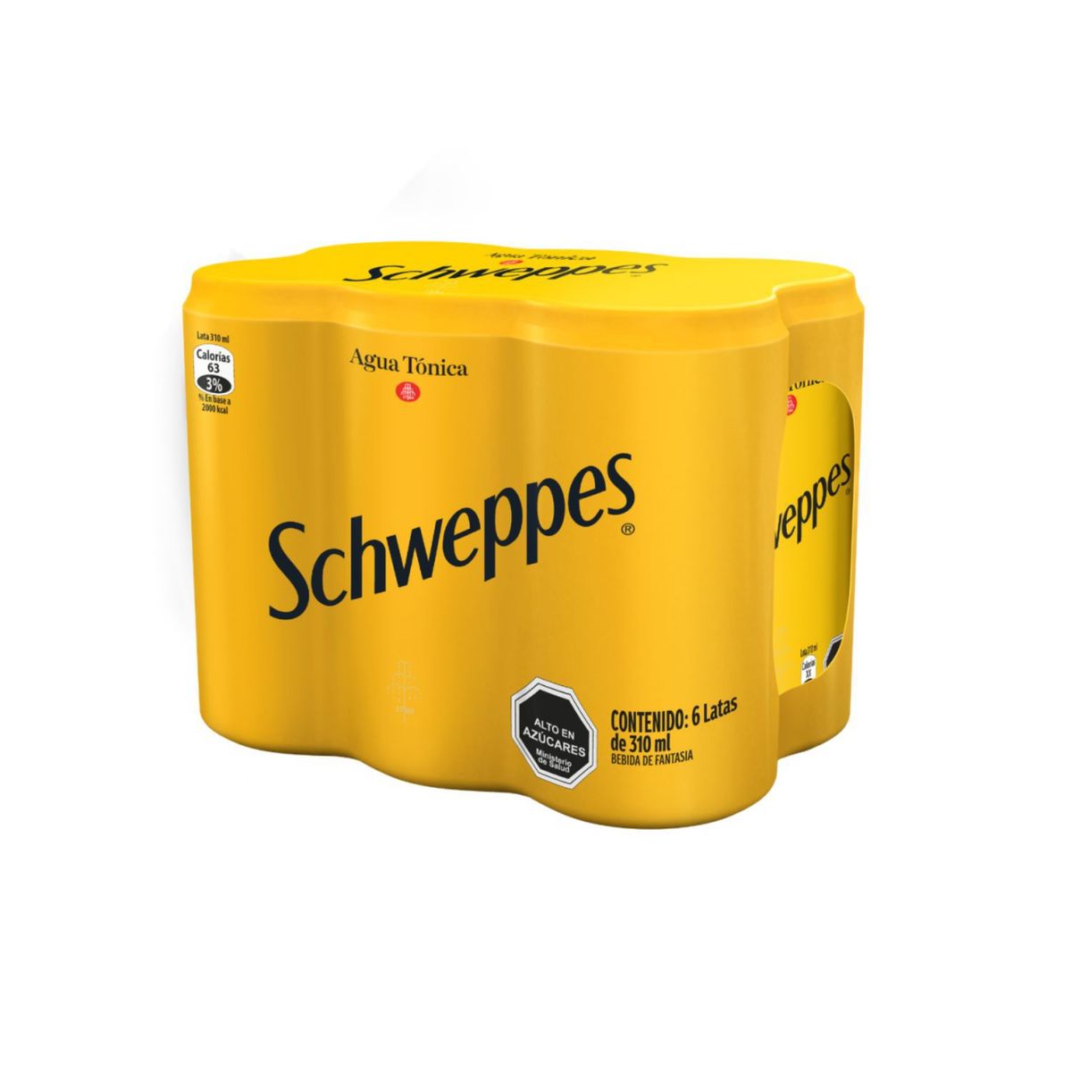 SCHWEPPES - Pack Bebida Agua Tónica Schweppes 6 x 310 ml