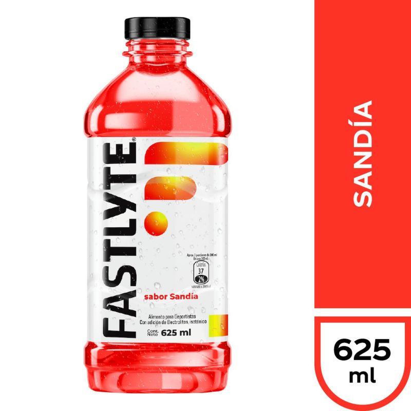 FASTLYTE - Suero Sabor Sandía Fastlyte 625 ml