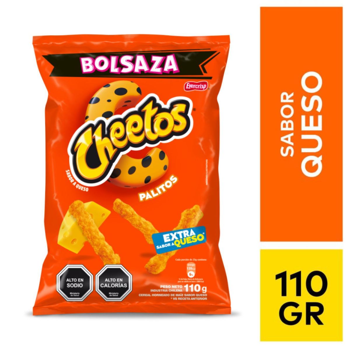 EVERCRISP - CHEETOS QUESO EVERCRISP 110G