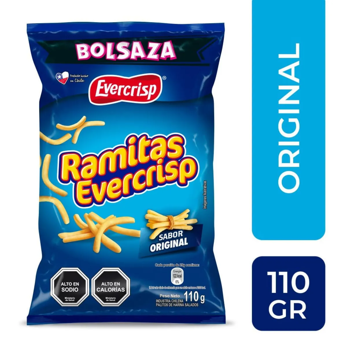 EVERCRISP - RAMITAS SAL EVERCRISP 110G