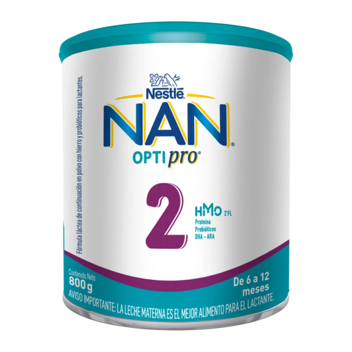 NESTLE - Fórmula Infantil NAN Optipro 2 Nestle 800 g