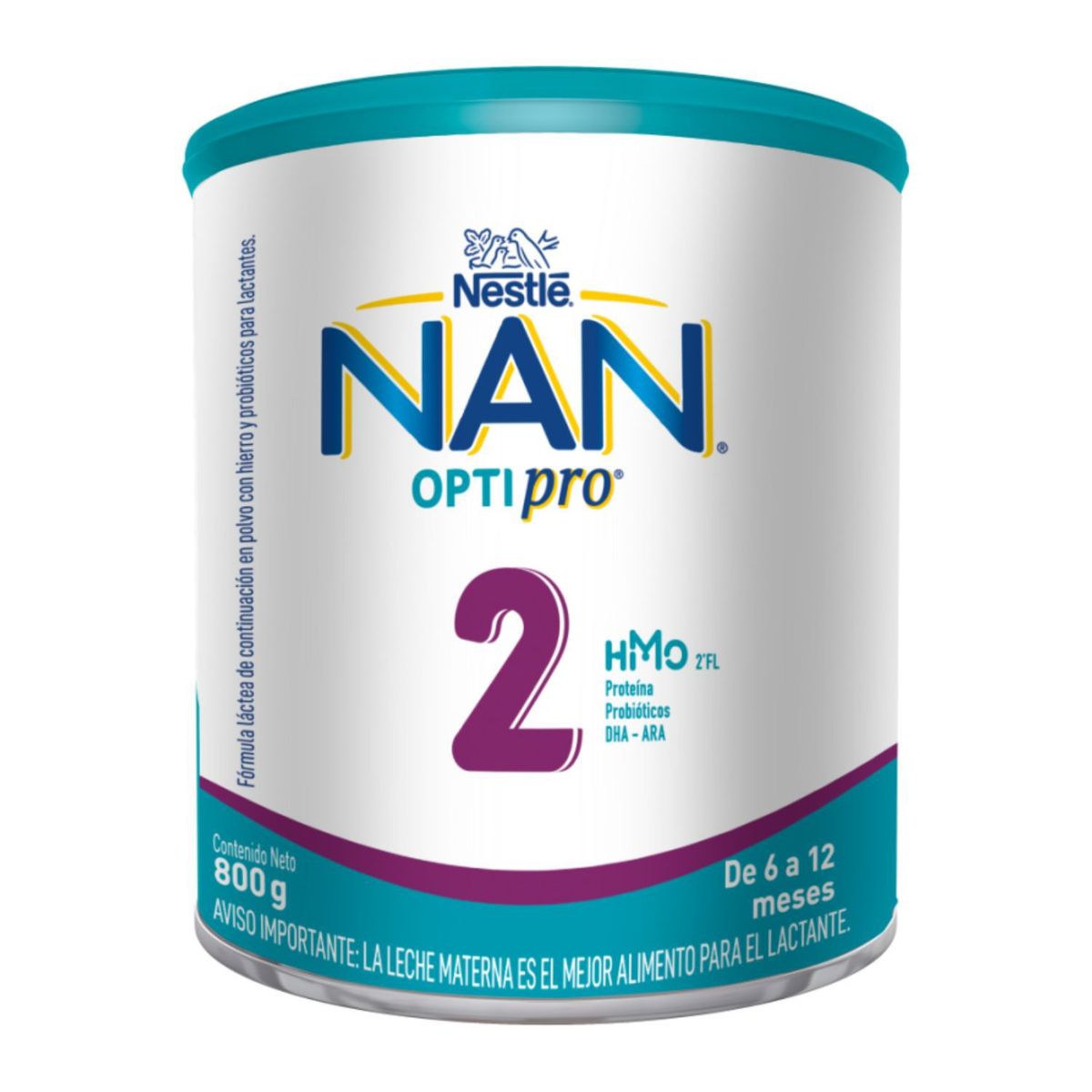 NESTLE - Fórmula Infantil NAN Optipro 2 Nestle 800 g