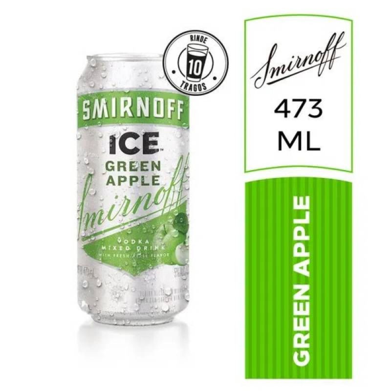 SMIRNOFF - Lata Apple Smirnoff Ice 5° 473 cc