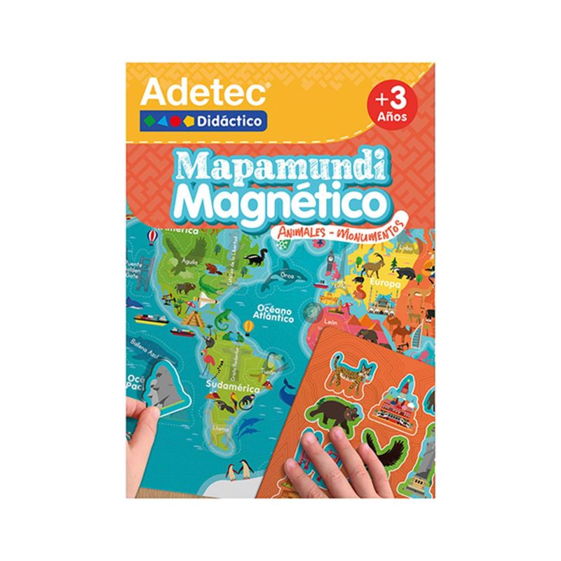 ADETEC - LAM. MAGN. INTERACTIVAS MAPAMUNDI