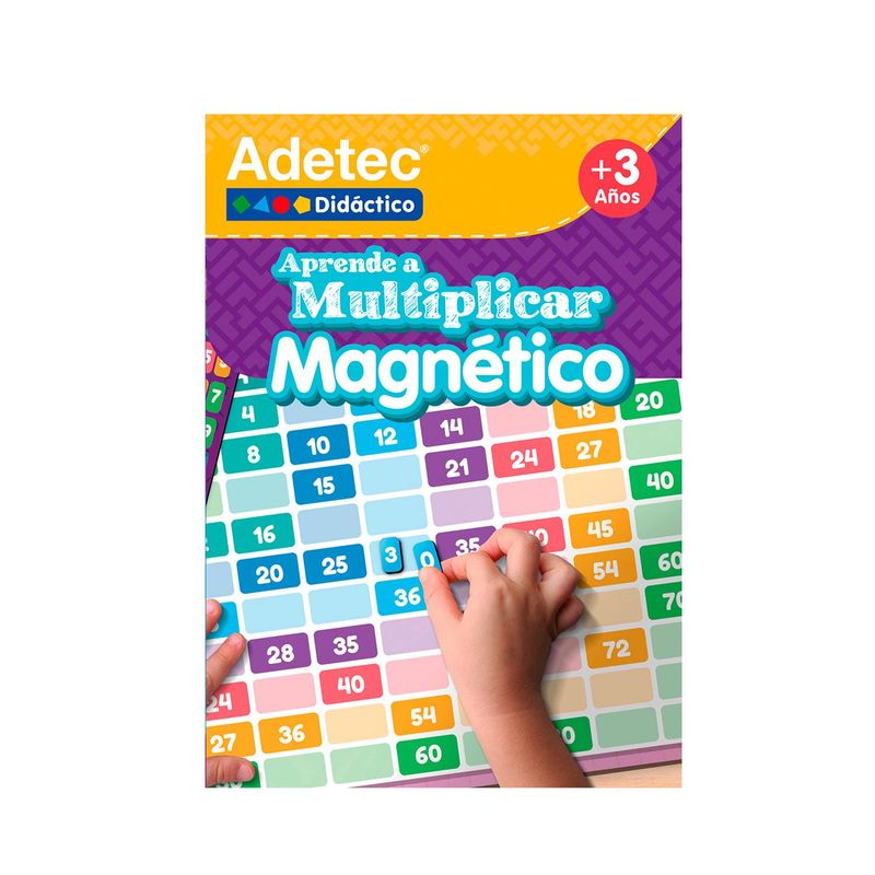 ADETEC - LAM. MAGN. INTERACTIVAS TABLAS MULTIPLICAR