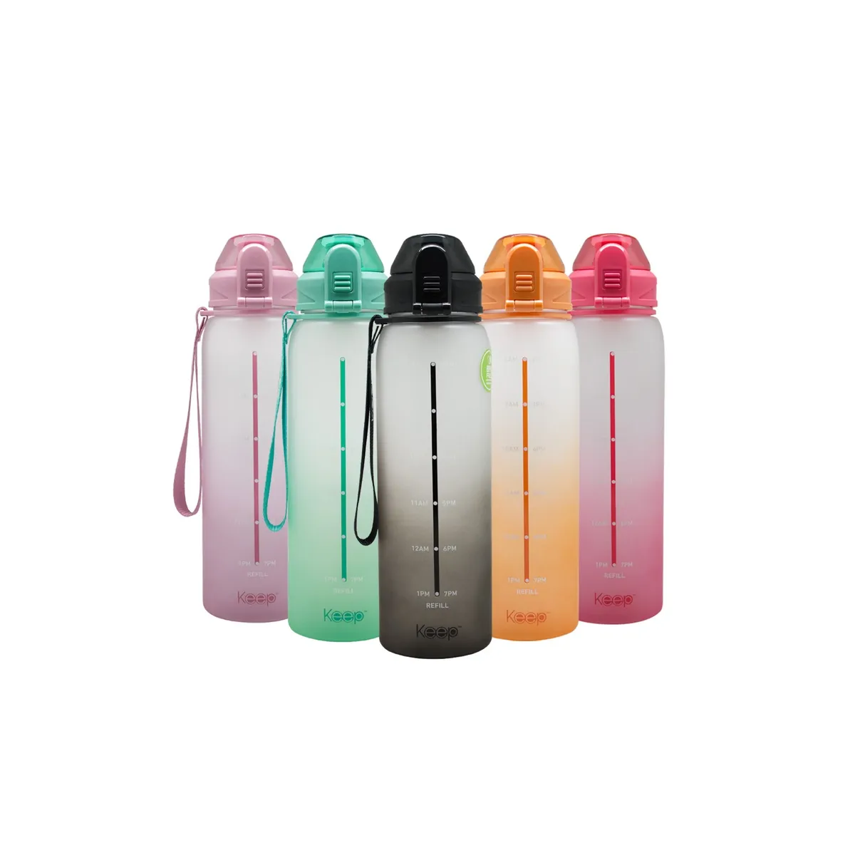 KEEP - Botella Medidas Rubber 1L Keep