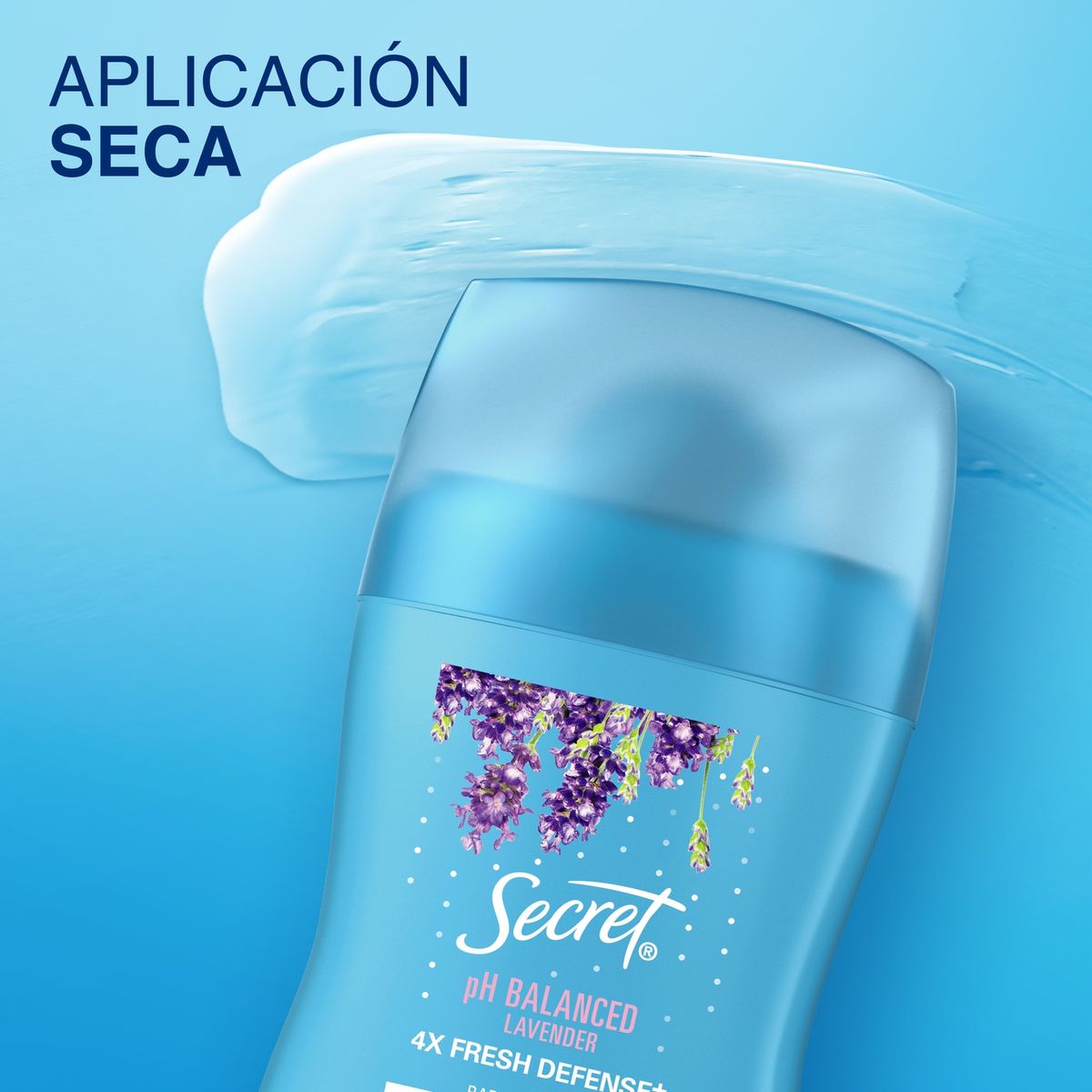 SECRET - Antitranspirante en Barra Aroma Lavanda Secret 45 g