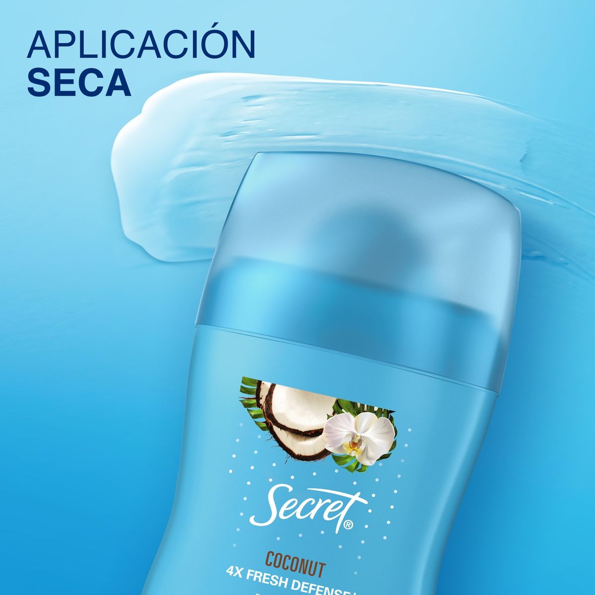 SECRET - Antitranspirante en Barra Aroma Coco Secret 45 g