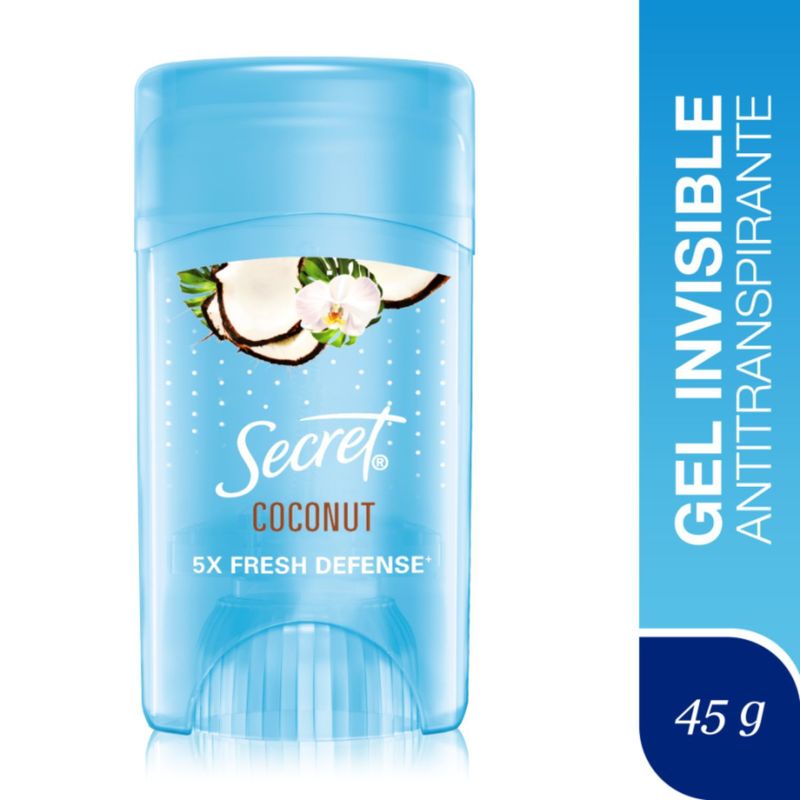 SECRET - Antitranspirante en Gel Aroma Coco Secret 45 g