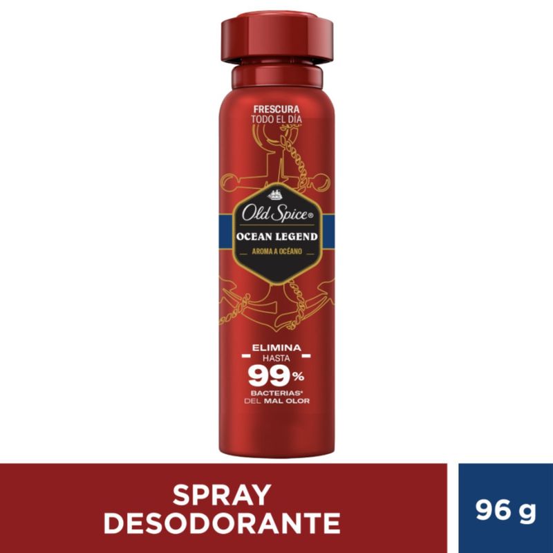OLD SPICE - Desodorante Spray Ocean Legend Hombre Old Spice 96 g