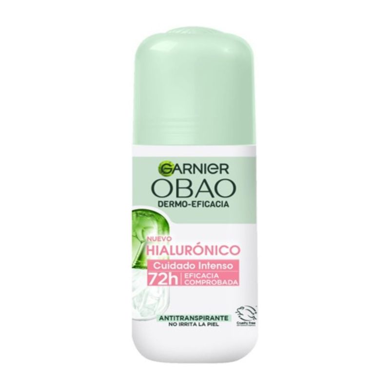 GARNIER DERMOEFICACIA - Desodorante Roll-On Hialurónico Mujer Garnier Dermoeficacia 65 ml