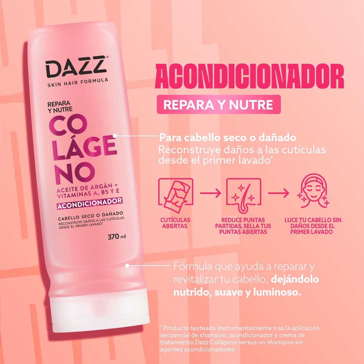 DAZZ - Acondicionador Repara y Nutre Dazz 370 ml