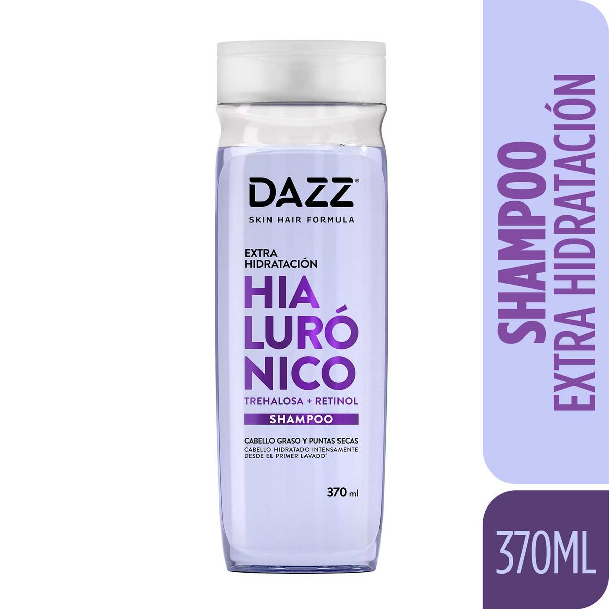 DAZZ - Shampoo Limpia e Hidrata Dazz 370 ml
